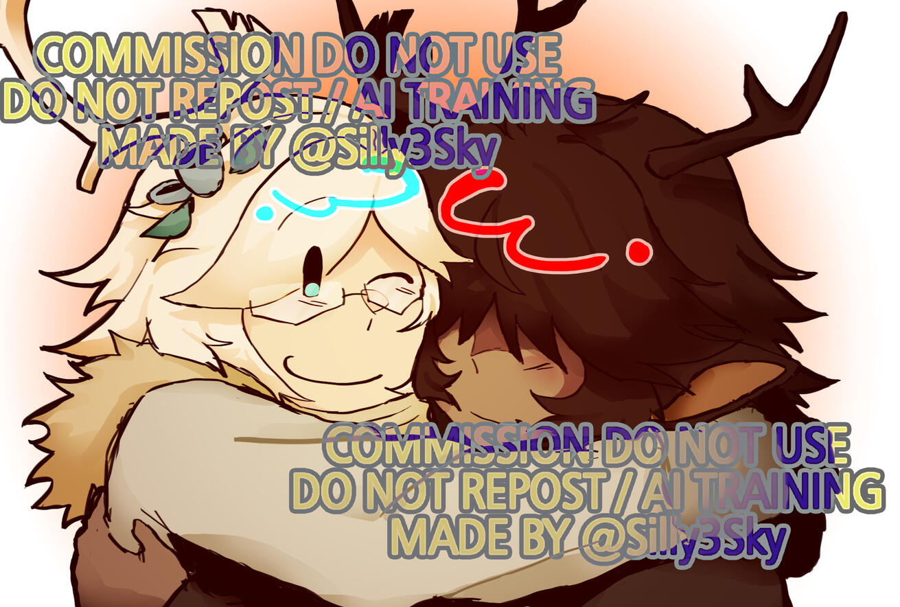 Commissions | Base color + Shapes