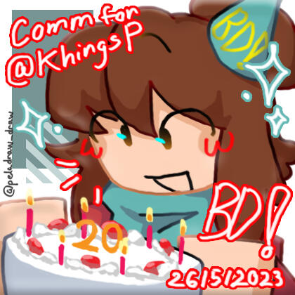 Commission | Base color + Shapes